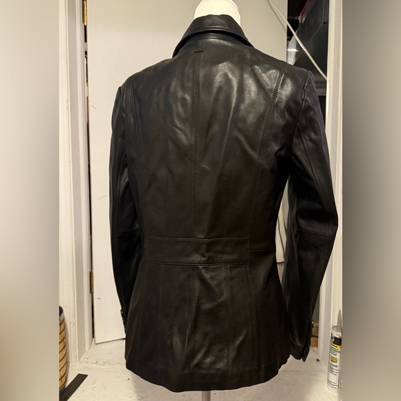 Women’s Calvin Klein leather jacket - Picture 8 of 11